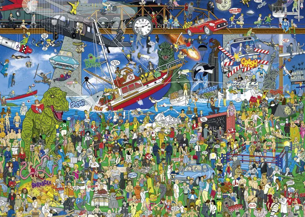 Bild: 4001689300982 | MOVIE HISTORY, HEYE Puzzle von Alex Bennett | Spiel | 30098 | Deutsch