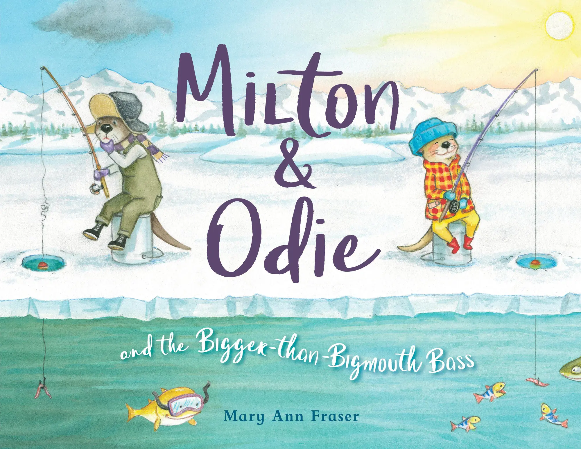 Cover: 9781623540982 | Milton and Odie and the Bigger-than-Bigmouth Bass | Mary Ann Fraser