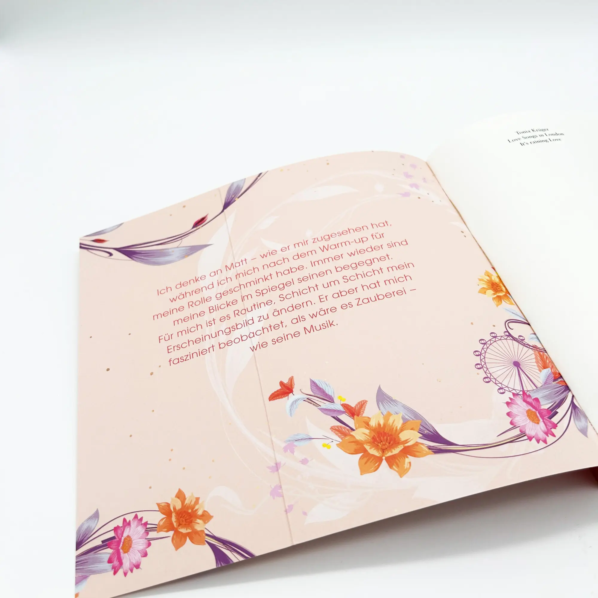 Bild: 9783423740982 | Love Songs in London - It's raining love | Tonia Krüger | Taschenbuch