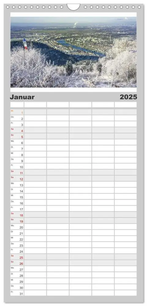 Bild: 9783457190982 | Familienplaner 2025 - Mein Heidelberg - Unterwegs zwischen Neckar...