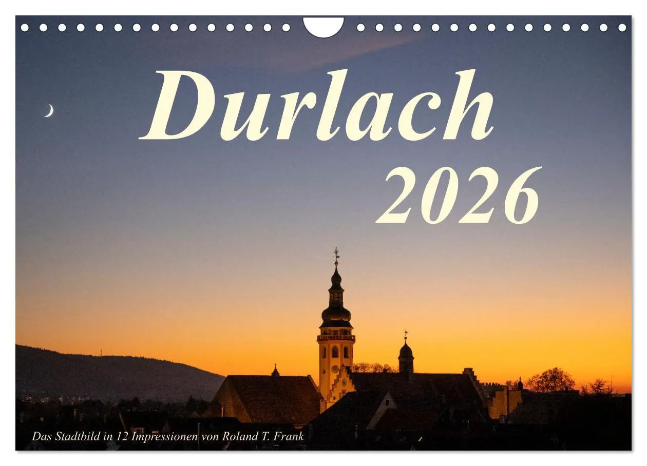 Cover: 9783457330982 | Durlach, das Stadtbild in 12 Impressionen (Wandkalender 2026 DIN A4...
