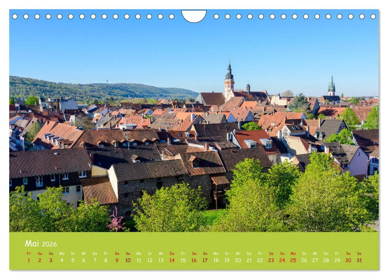 Bild: 9783457330982 | Durlach, das Stadtbild in 12 Impressionen (Wandkalender 2026 DIN A4...