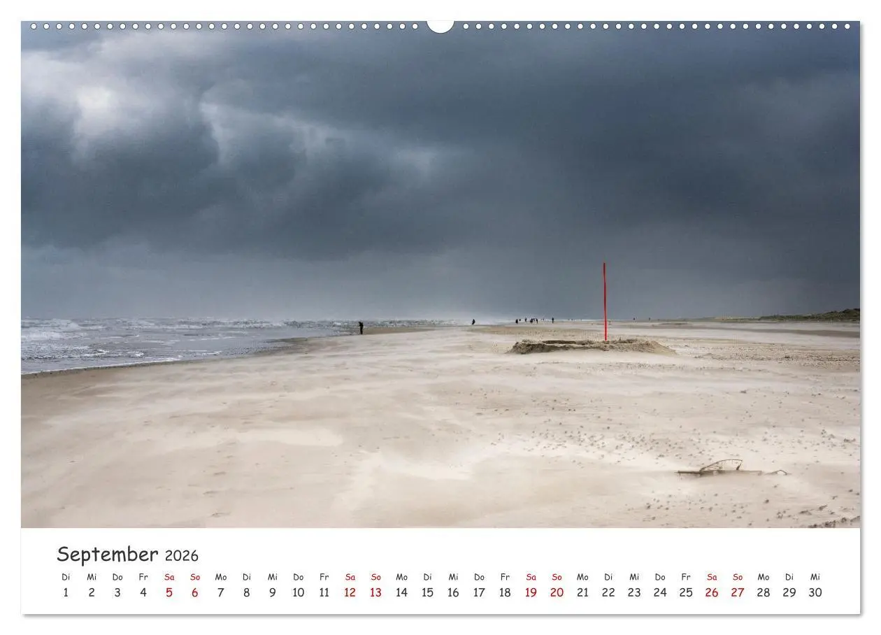 Bild: 9783457400982 | Nordsee, Meer, Strand und Wind (hochwertiger Premium Wandkalender...