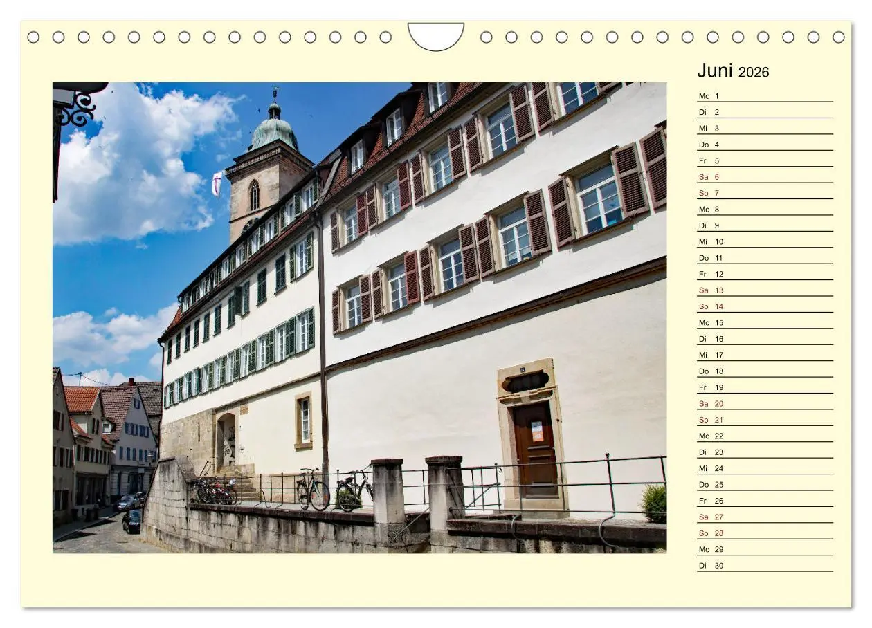 Bild: 9783457570982 | Nürtingen erleben (Wandkalender 2026 DIN A4 quer), CALVENDO...