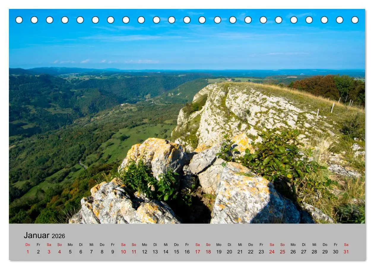 Bild: 9783457880982 | Zauberhaftes Franche Comté (Tischkalender 2026 DIN A5 quer),...