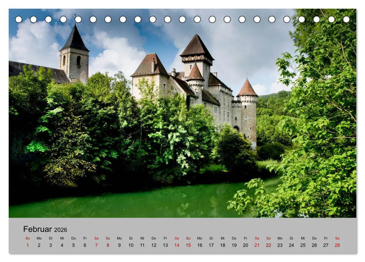 Bild: 9783457880982 | Zauberhaftes Franche Comté (Tischkalender 2026 DIN A5 quer),...