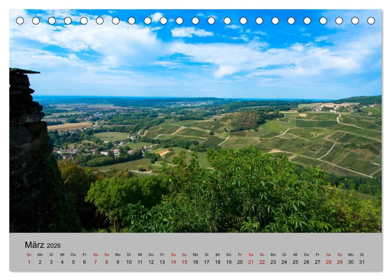 Bild: 9783457880982 | Zauberhaftes Franche Comté (Tischkalender 2026 DIN A5 quer),...