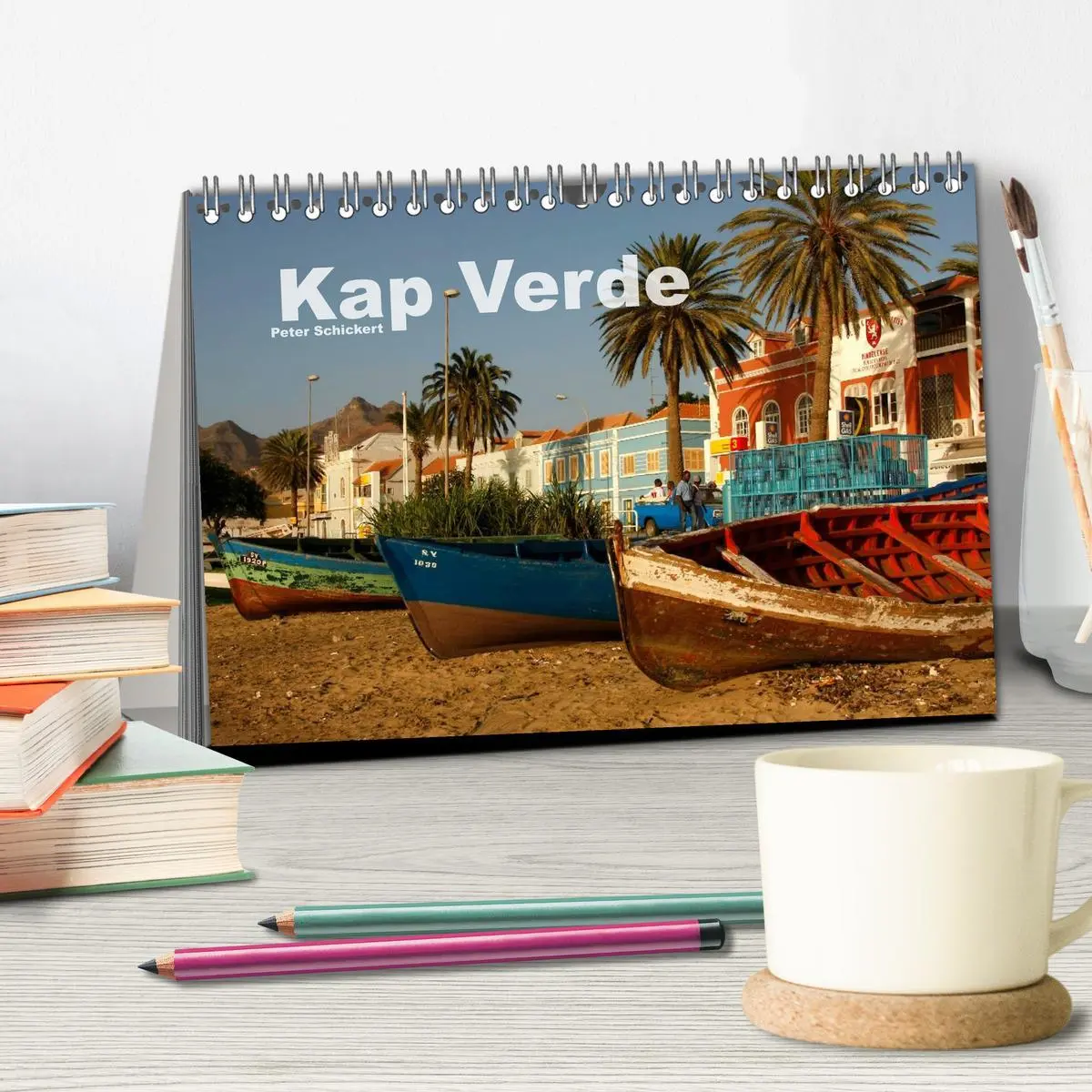 Bild: 9783516110982 | Kap Verde (Tischkalender 2026 DIN A5 quer), CALVENDO Monatskalender