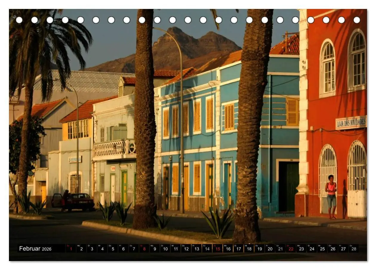 Bild: 9783516110982 | Kap Verde (Tischkalender 2026 DIN A5 quer), CALVENDO Monatskalender