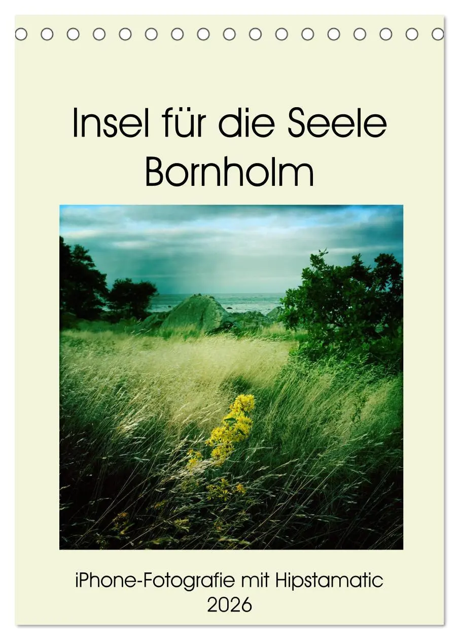 Cover: 9783516420982 | Insel für die Seele Bornholm (Tischkalender 2026 DIN A5 hoch),...