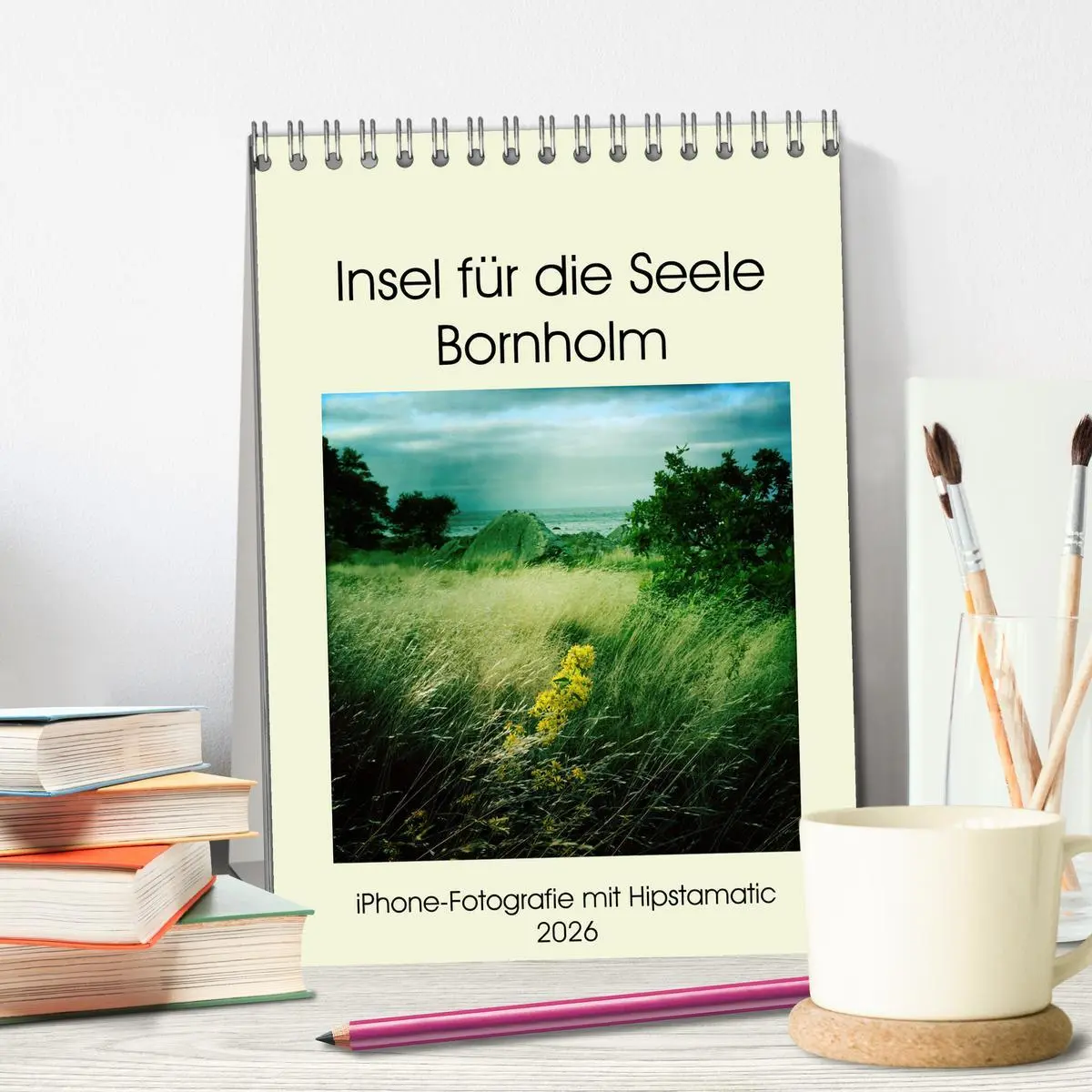 Bild: 9783516420982 | Insel für die Seele Bornholm (Tischkalender 2026 DIN A5 hoch),...