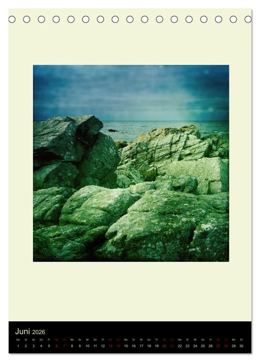 Bild: 9783516420982 | Insel für die Seele Bornholm (Tischkalender 2026 DIN A5 hoch),...