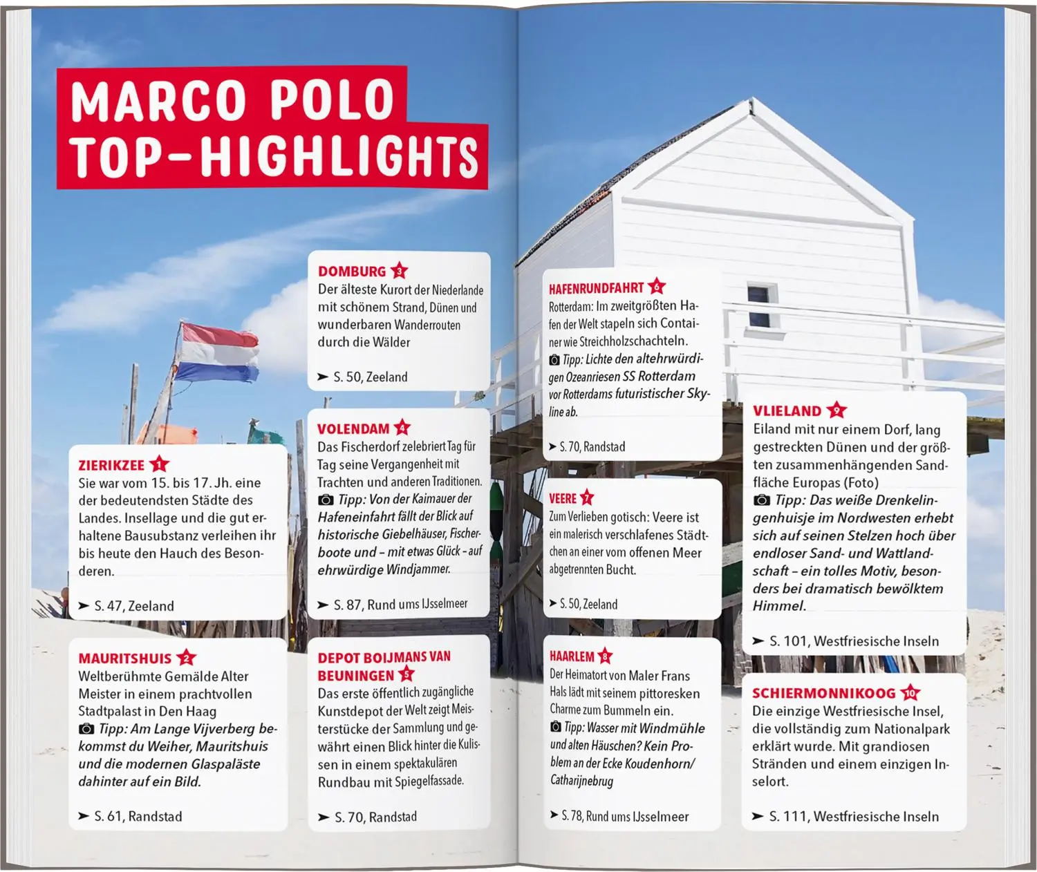 Bild: 9783829740982 | MARCO POLO Reiseführer Niederländische Küste | Ralf Johnen (u. a.)