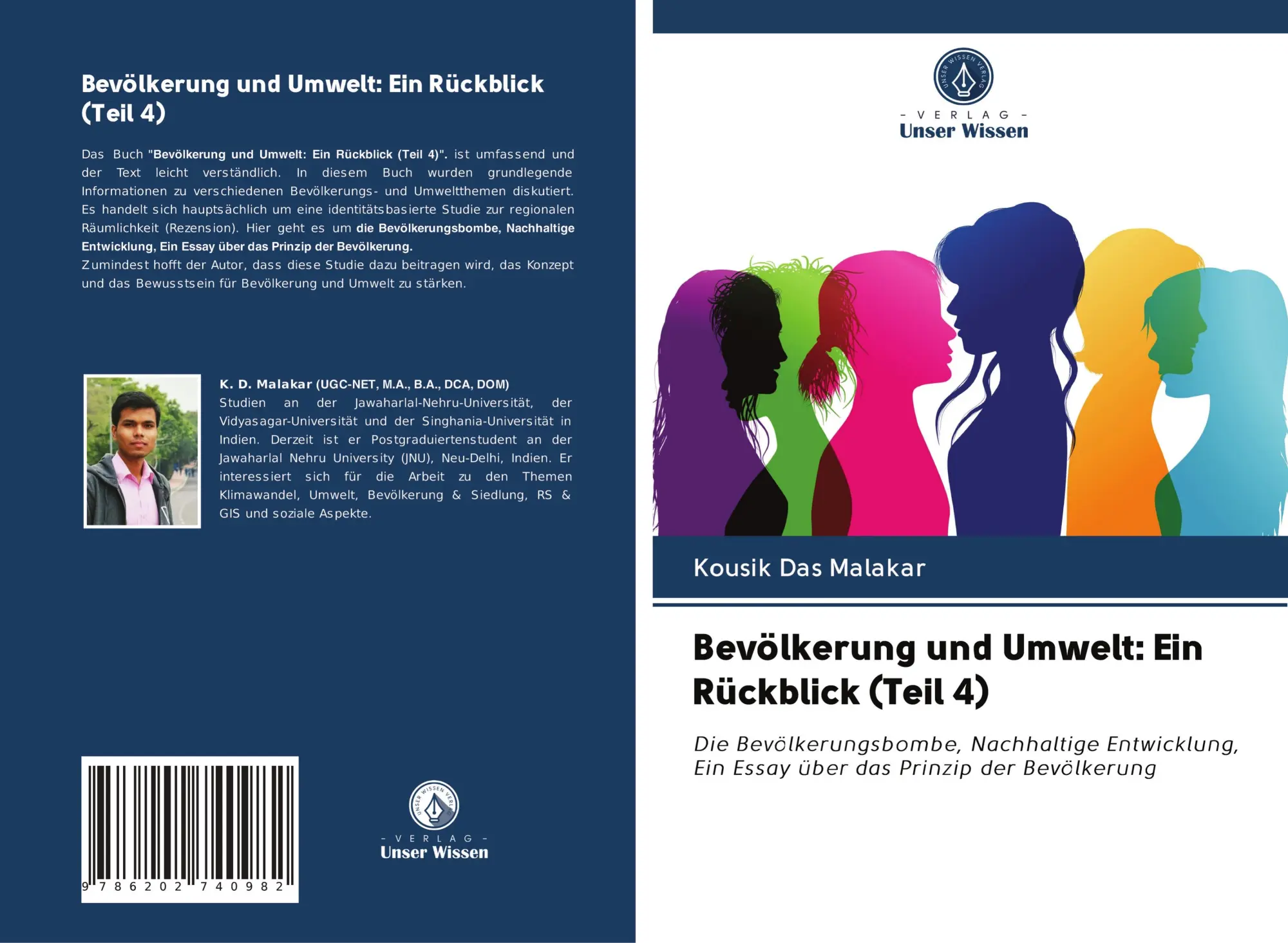 Cover: 9786202740982 | Bevölkerung und Umwelt: Ein Rückblick (Teil 4) | Kousik Das Malakar