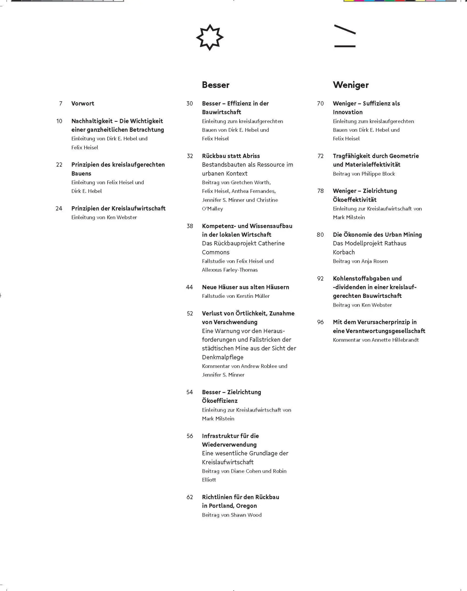 Bild: 9783035621082 | Besser - Weniger - Anders Bauen: Kreislaufgerechtes Bauen und...