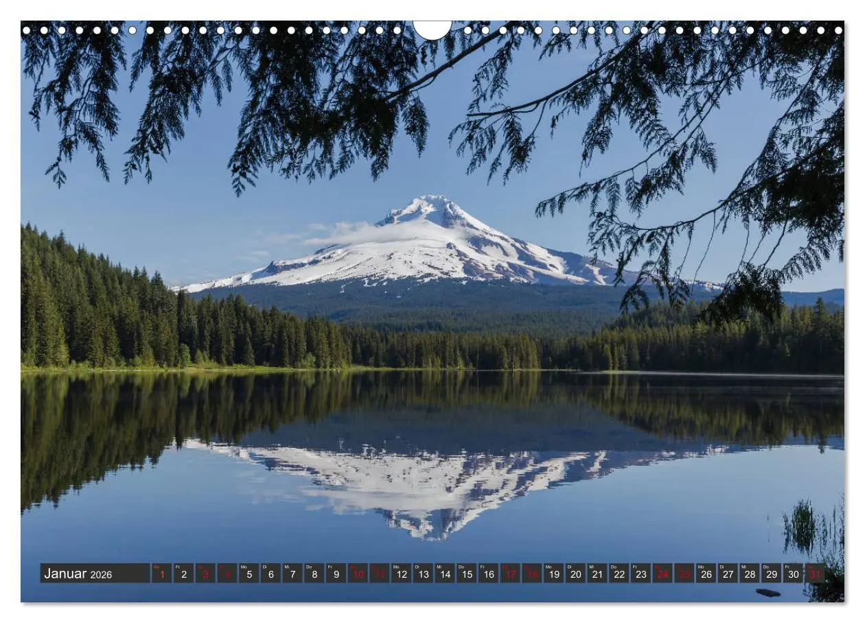 Bild: 9783457841082 | Traumziel Oregon (Wandkalender 2026 DIN A3 quer), CALVENDO...