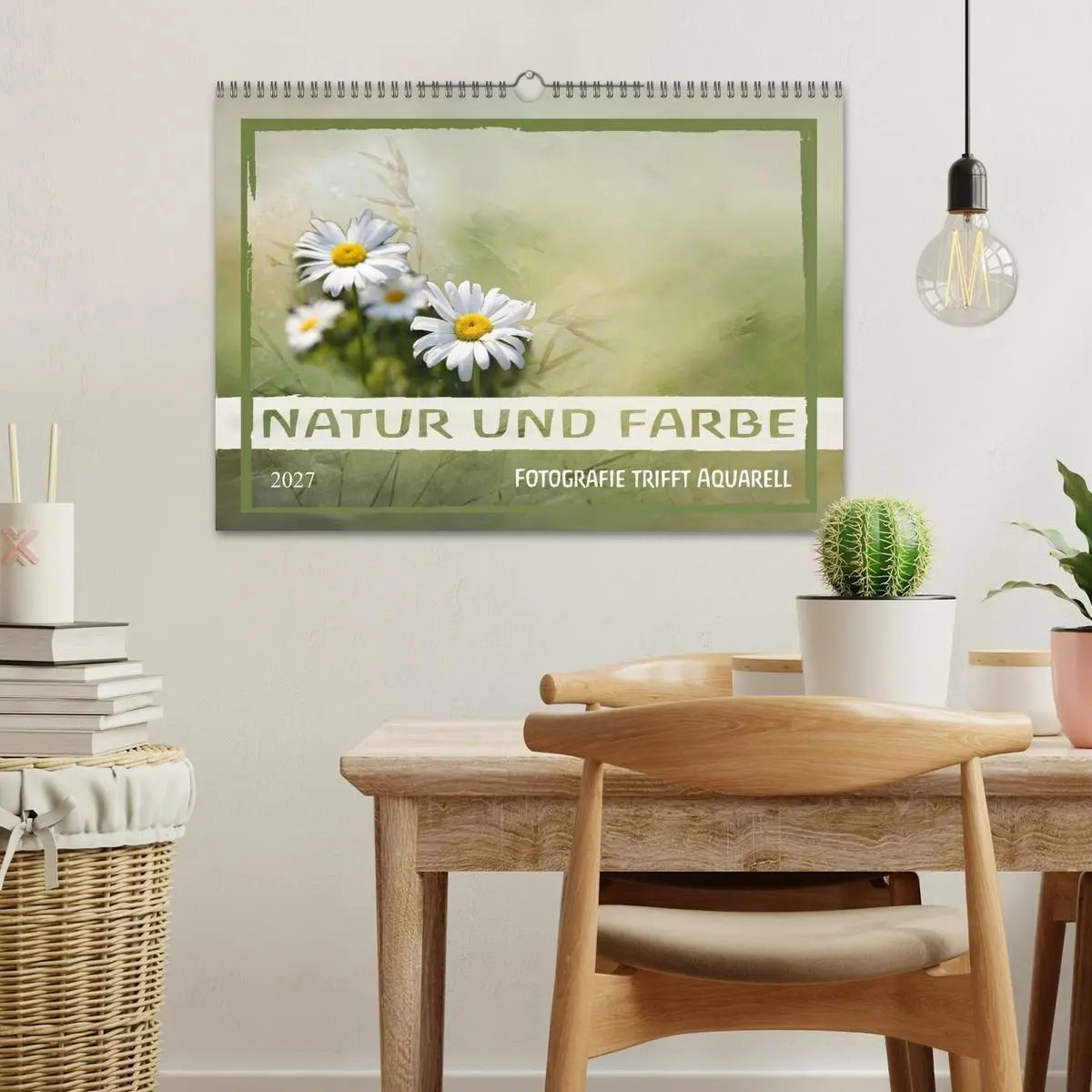 Bild: 9783516791082 | Natur und Farbe Fotografie trifft Aquarell (Wandkalender 2027 DIN...