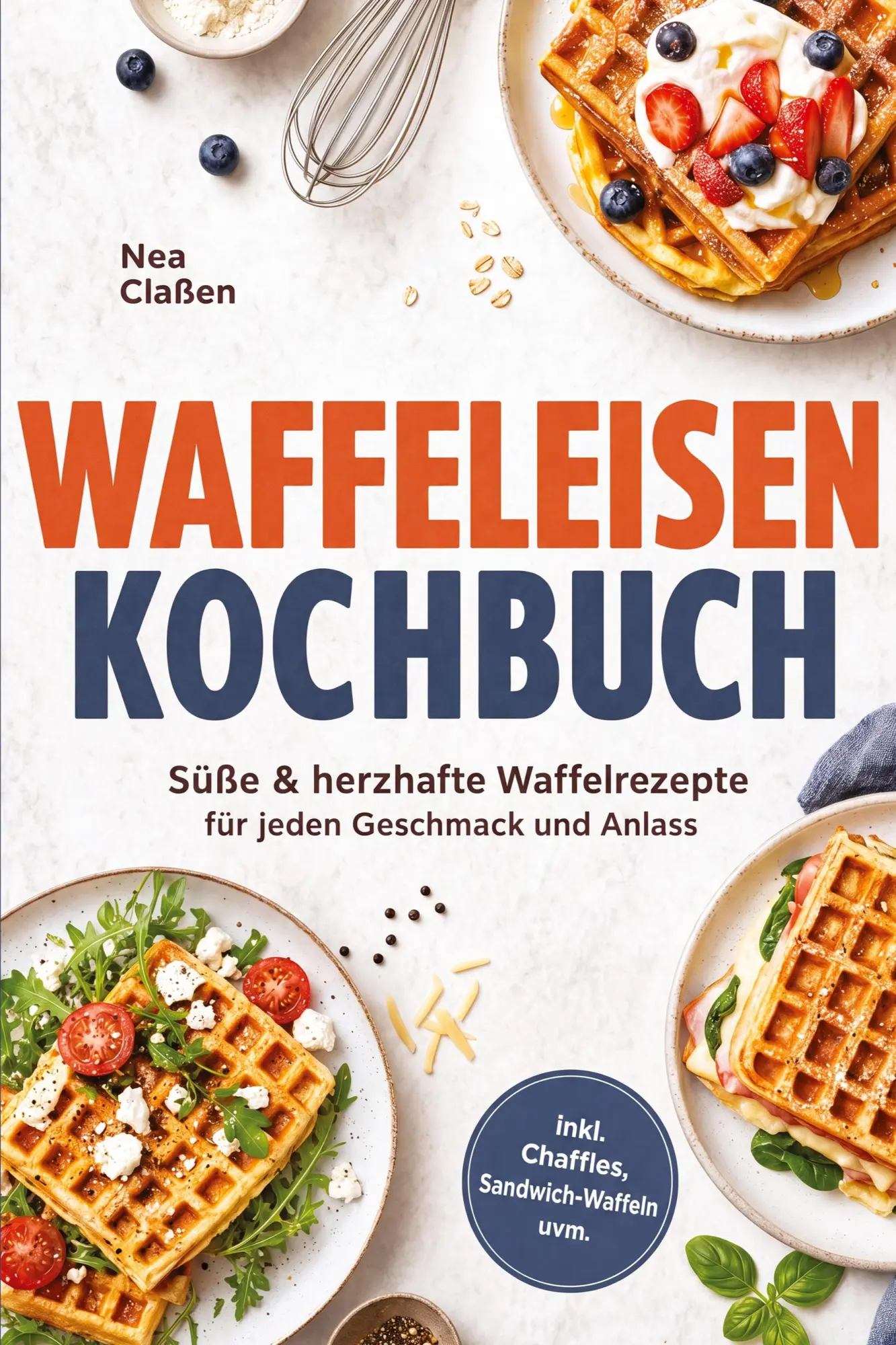 Cover: 9783694381082 | Waffeleisen Kochbuch: Süße &amp; herzhafte Waffelrezepte für jeden...