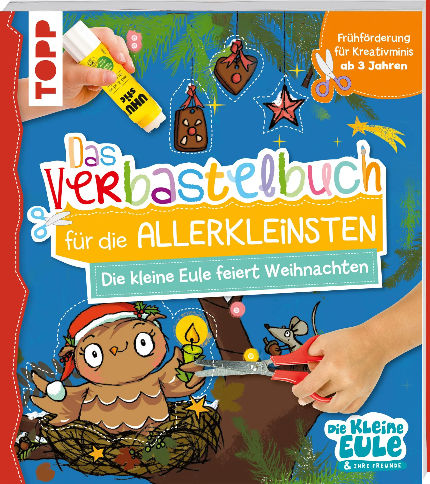 Cover: 9783735891082 | Verbastelbuch für die Allerkleinsten - Die kleine Eule feiert...