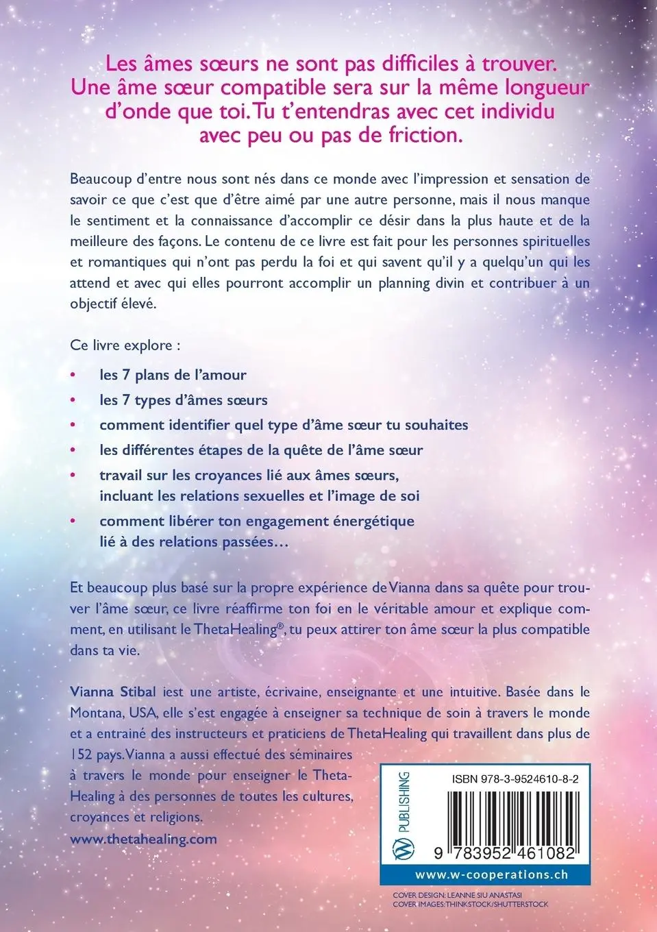 Rückseite: 9783952461082 | Trouve ton âme soeur avec le ThetaHealing® | Vianna Stibal | Buch