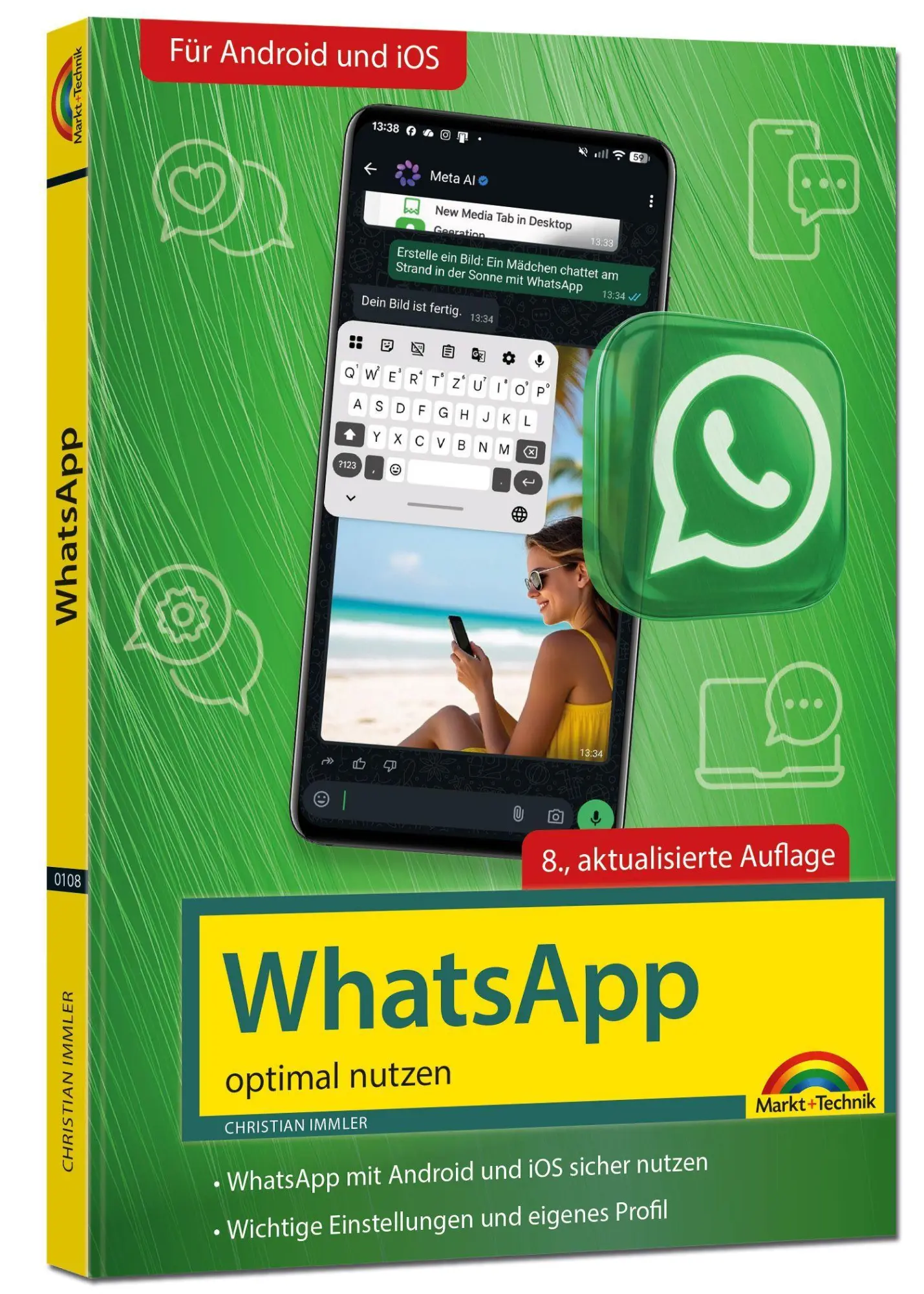 WhatsApp - optimal nutzen - 8. Auflage - neueste Version 2026; auch alle neuen KI-Funktionen erklärt - Neuware
