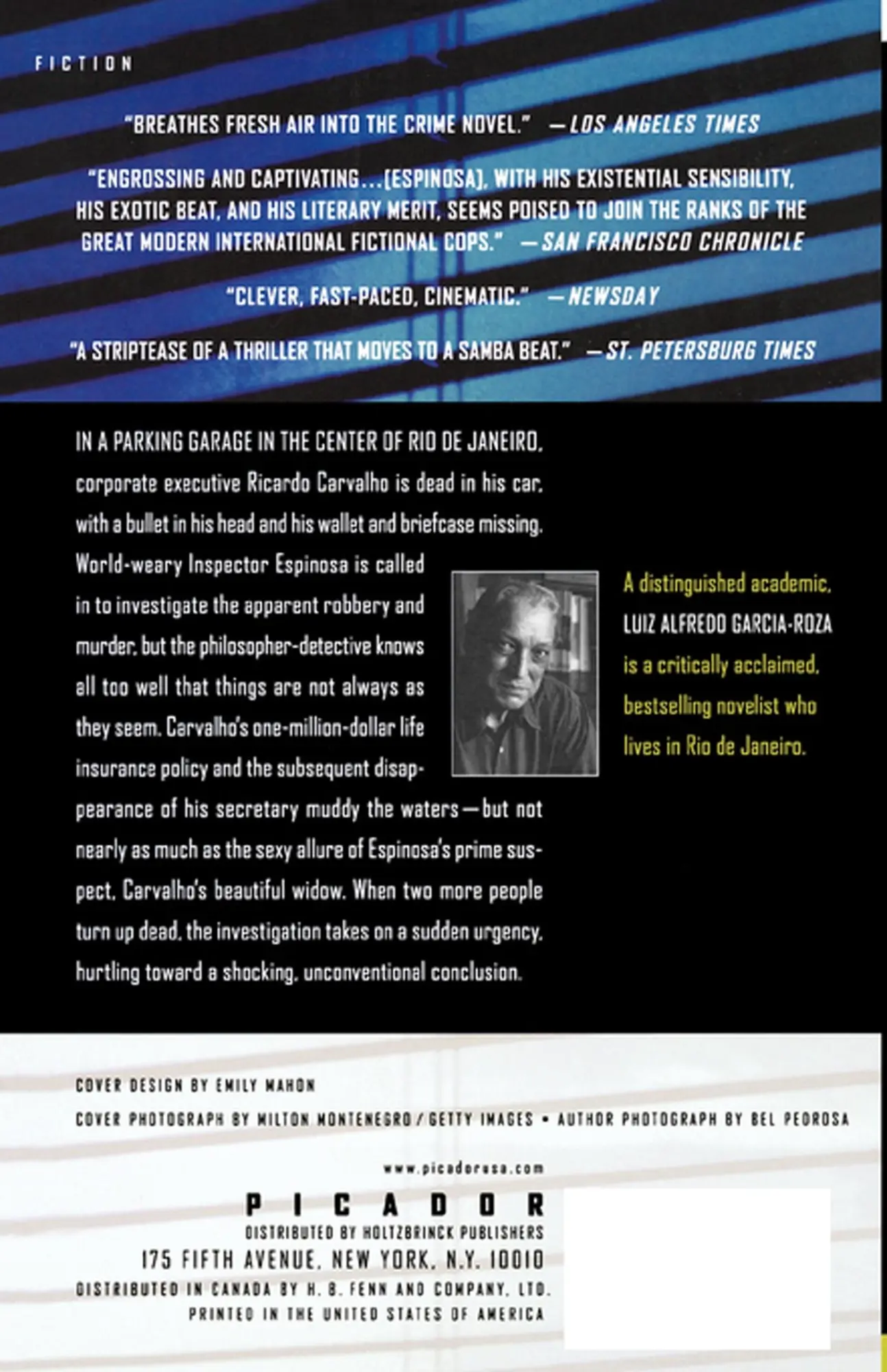 Rückseite: 9780312421182 | The Silence of the Rain | An Inspector Espinosa Mystery | Garcia-Roza