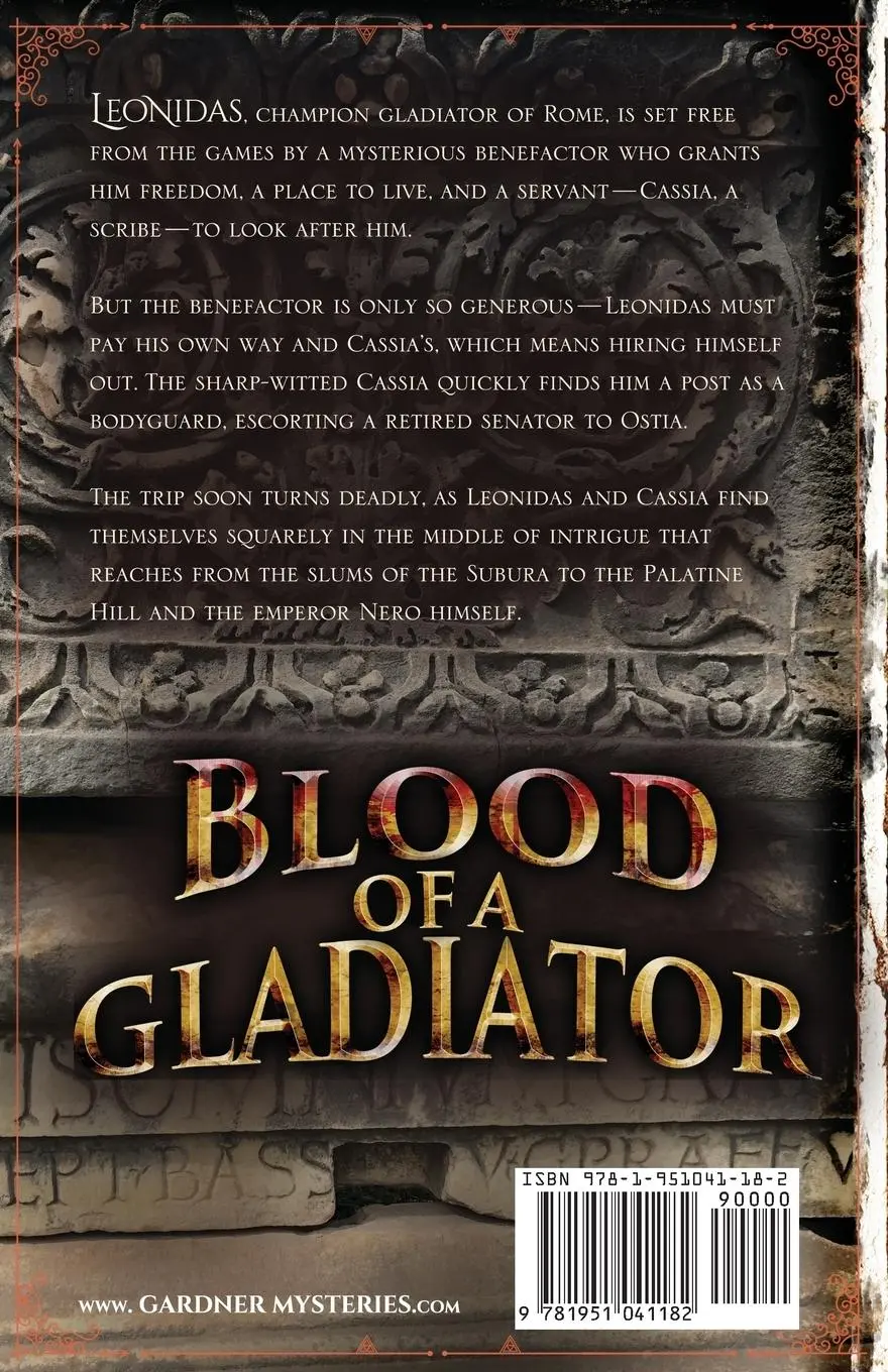 Rückseite: 9781951041182 | Blood of a Gladiator | Ashley Gardner (u. a.) | Taschenbuch | Englisch