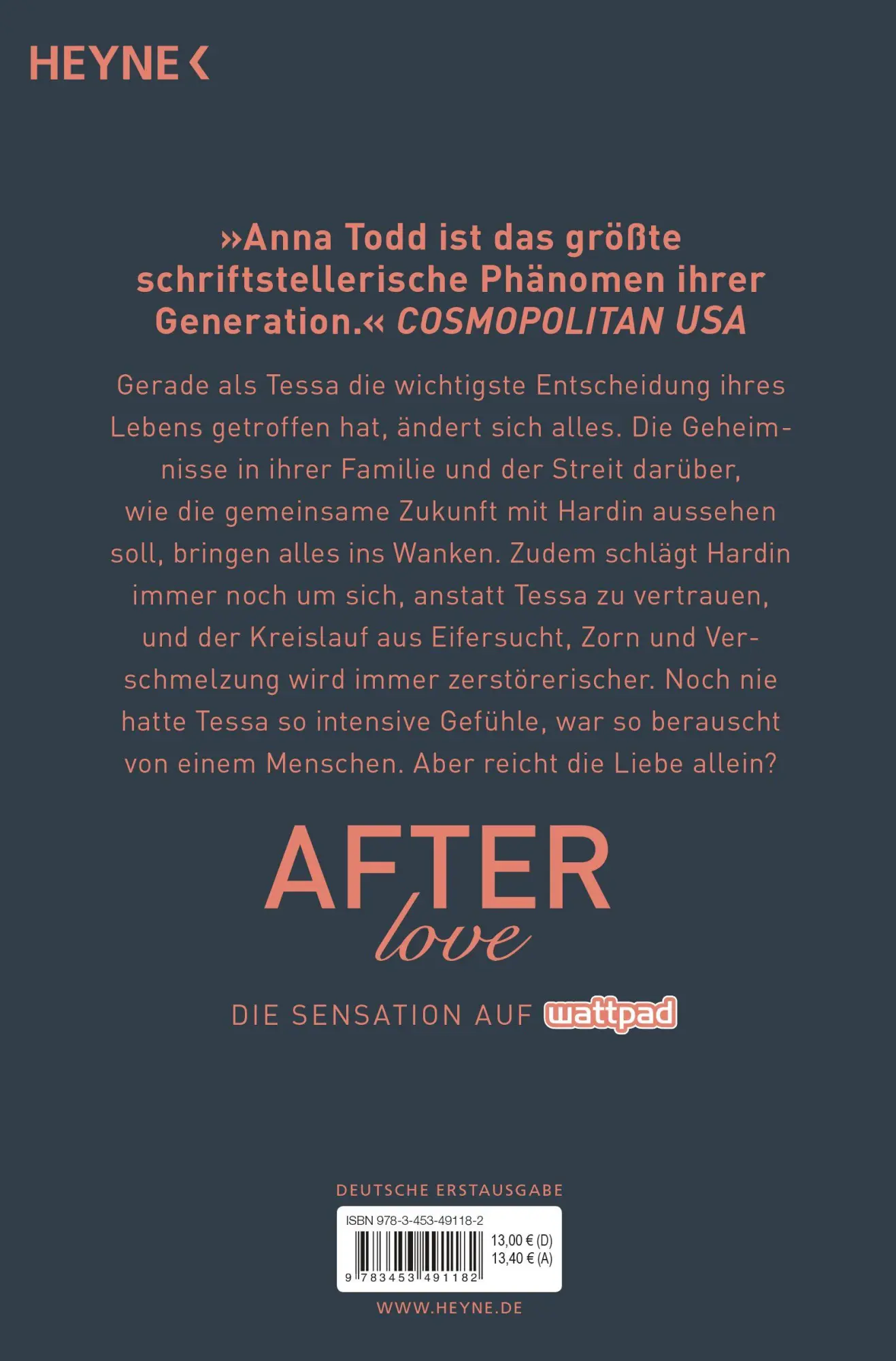 Bild: 9783453491182 | After love | Roman | Anna Todd | Taschenbuch | After | 944 S. | 2015