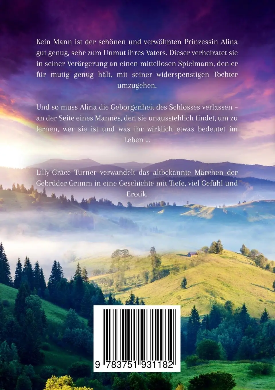 Rückseite: 9783751931182 | König Drosselbart | Wahre Liebe | Lilly-Grace Turner | Taschenbuch