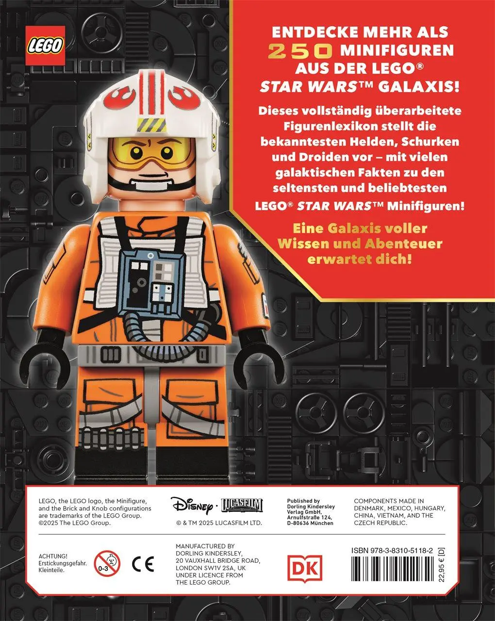 Rückseite: 9783831051182 | LEGO® Star Wars(TM) Lexikon der Minifiguren | Elizabeth Dowsett | Buch