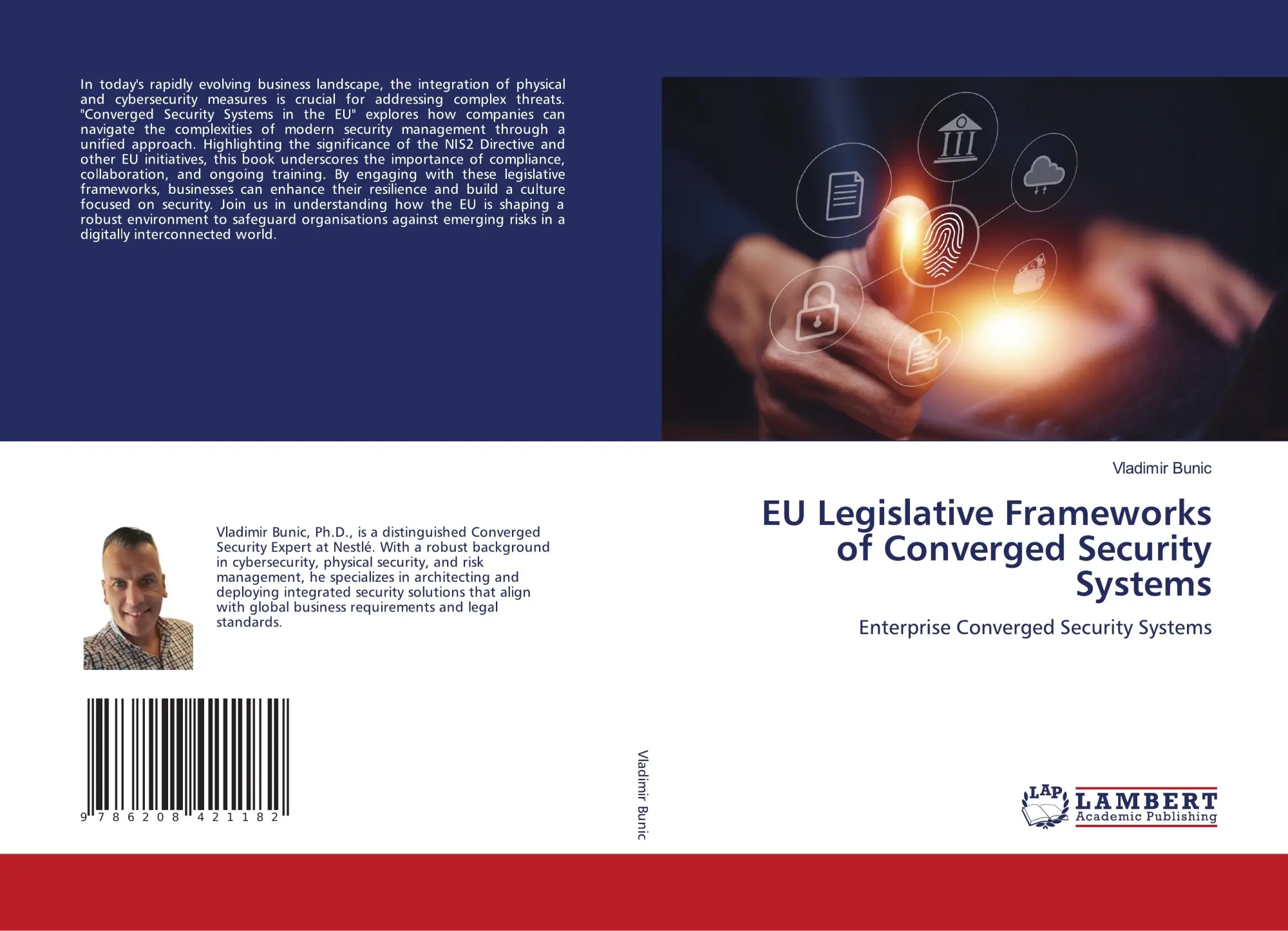 Cover: 9786208421182 | EU Legislative Frameworks of Converged Security Systems | Bunic | Buch