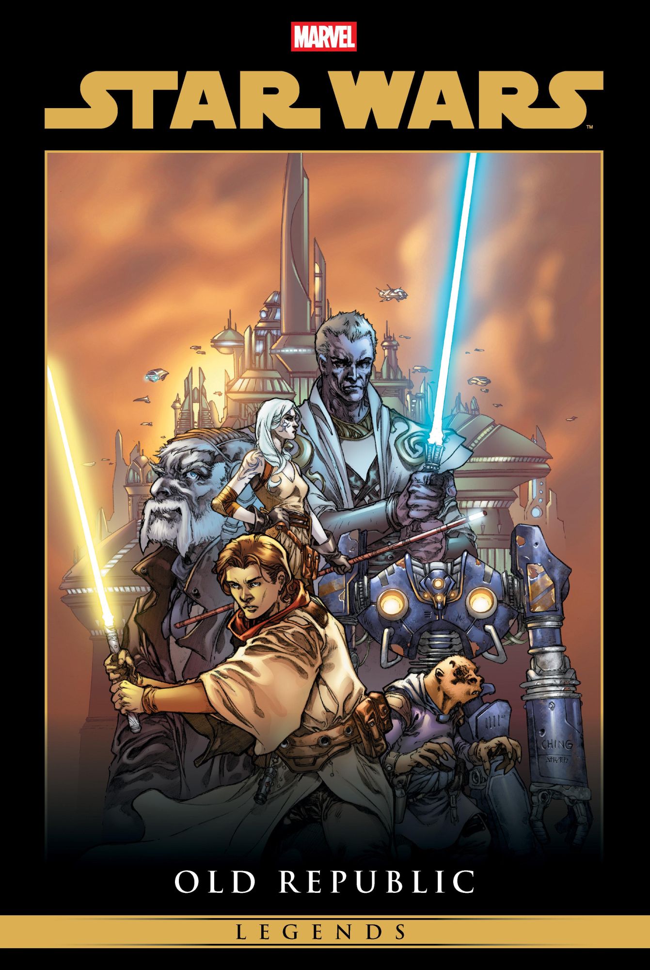 Cover: 9781302961282 | Star Wars Legends: The Old Republic Omnibus Vol. 1 Brian Ching...