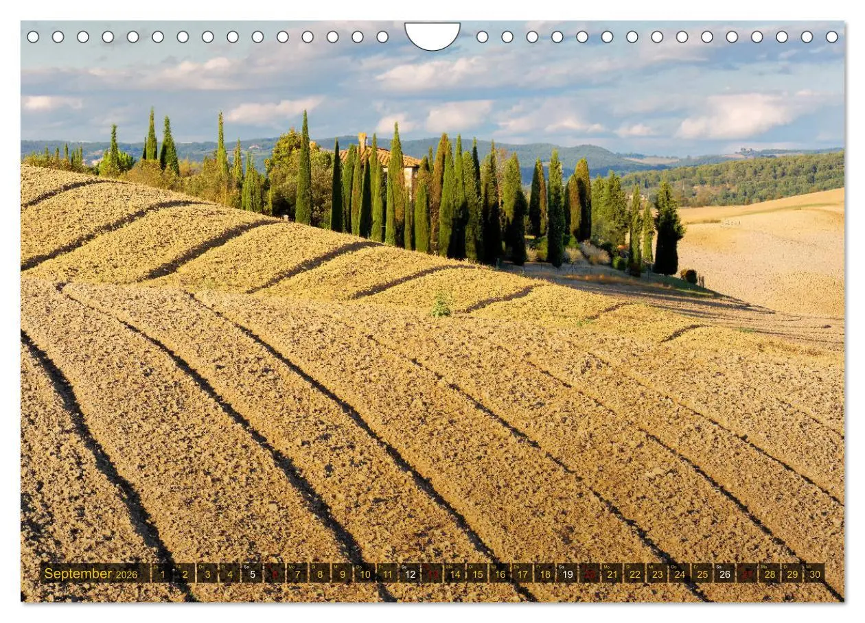 Bild: 9783457751282 | Faszination Toskana (Wandkalender 2026 DIN A4 quer), CALVENDO...