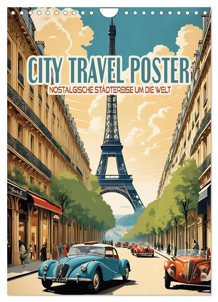 Cover: 9783457991282 | City Travel Poster - nostalgische Städtereise um die Welt...