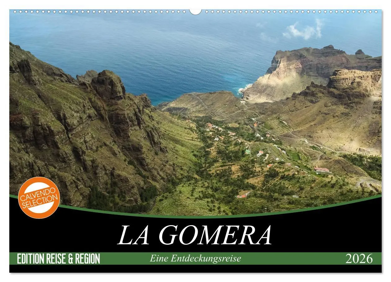 Cover: 9783516081282 | La Gomera 2026 - Eine Entdeckungsreise (Wandkalender 2026 DIN A2...