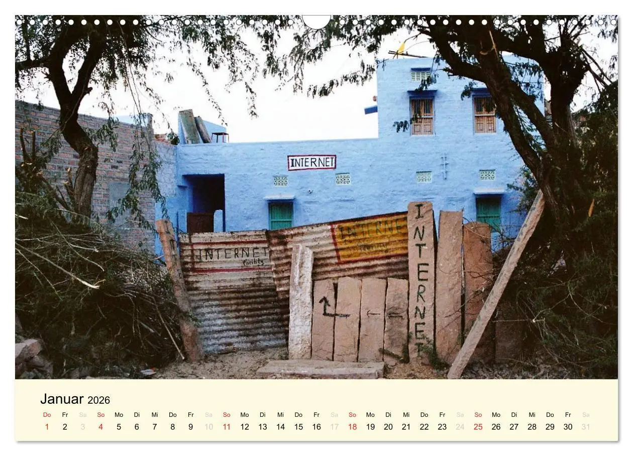 Bild: 9783516221282 | Alltagsleben in Indien (Wandkalender 2026 DIN A3 quer), CALVENDO...