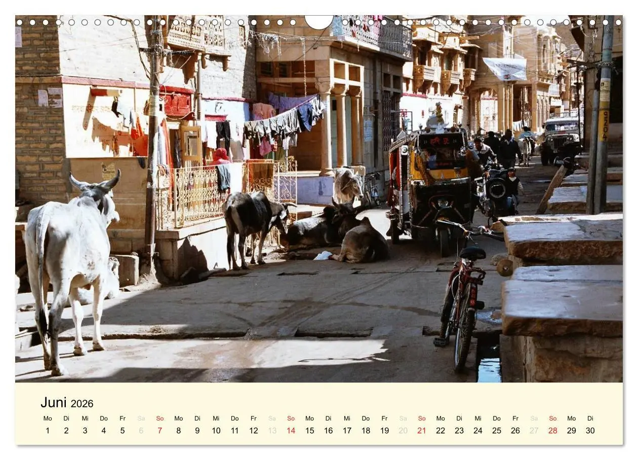 Bild: 9783516221282 | Alltagsleben in Indien (Wandkalender 2026 DIN A3 quer), CALVENDO...