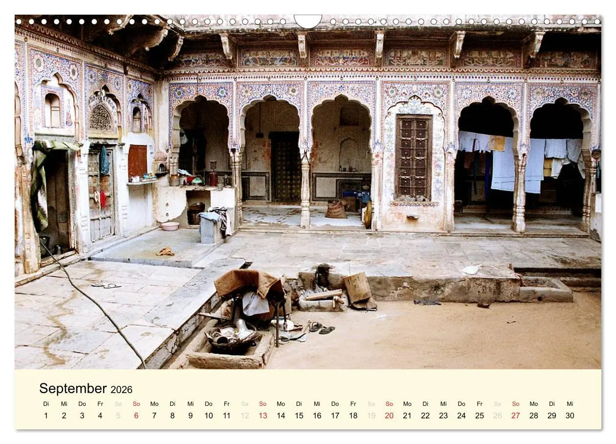 Bild: 9783516221282 | Alltagsleben in Indien (Wandkalender 2026 DIN A3 quer), CALVENDO...