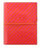 Cover: 5015142261382 | Filofax A5 Domino Patent orange/pink stripes organiser | Taschenbuch