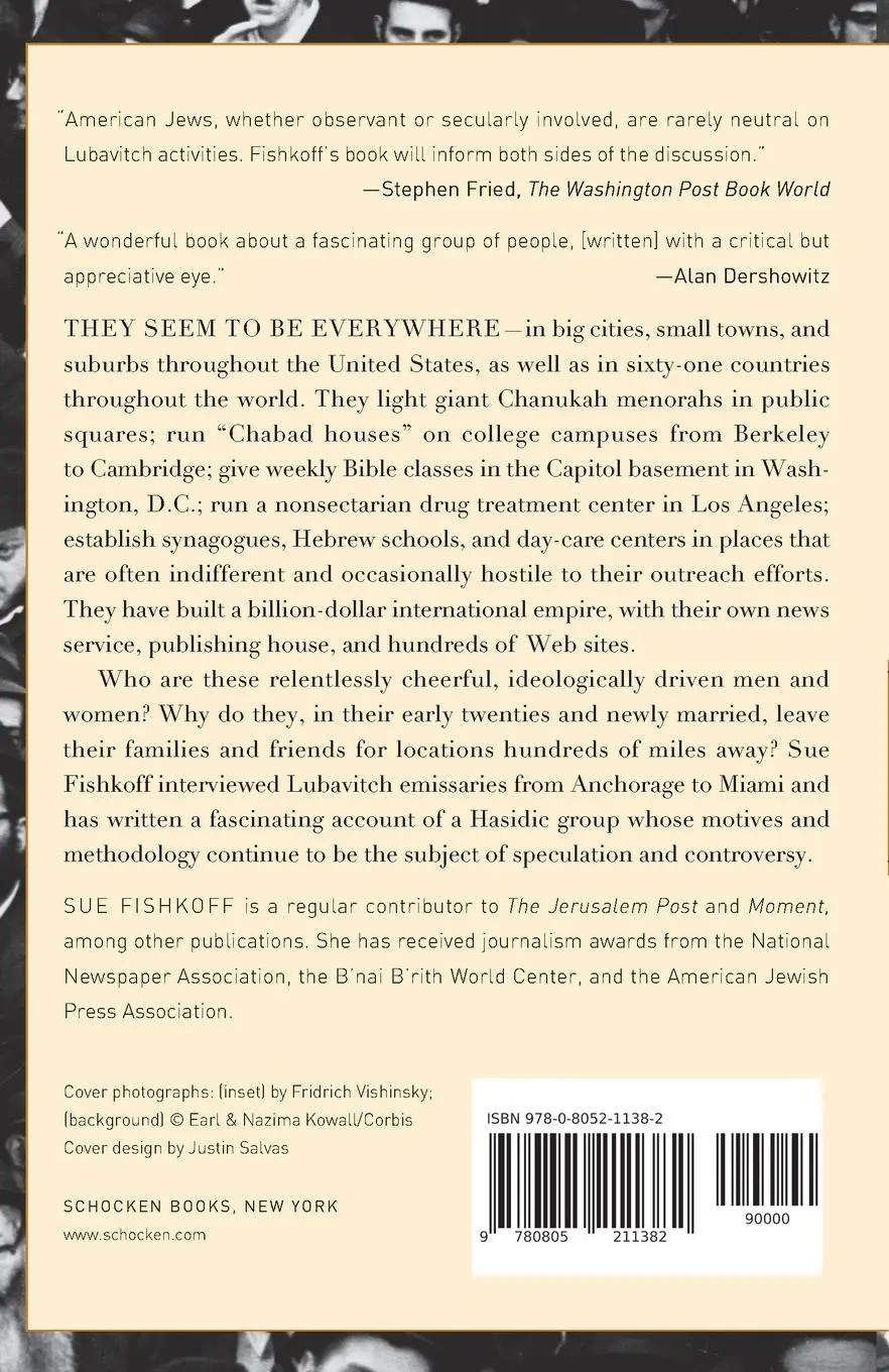 Rückseite: 9780805211382 | The Rebbe's Army | Inside the World of Chabad-Lubavitch | Sue Fishkoff