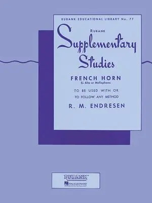 Cover: 9781540001382 | Supplementary Studies - French Horn in F or E-Flat and Mellophone