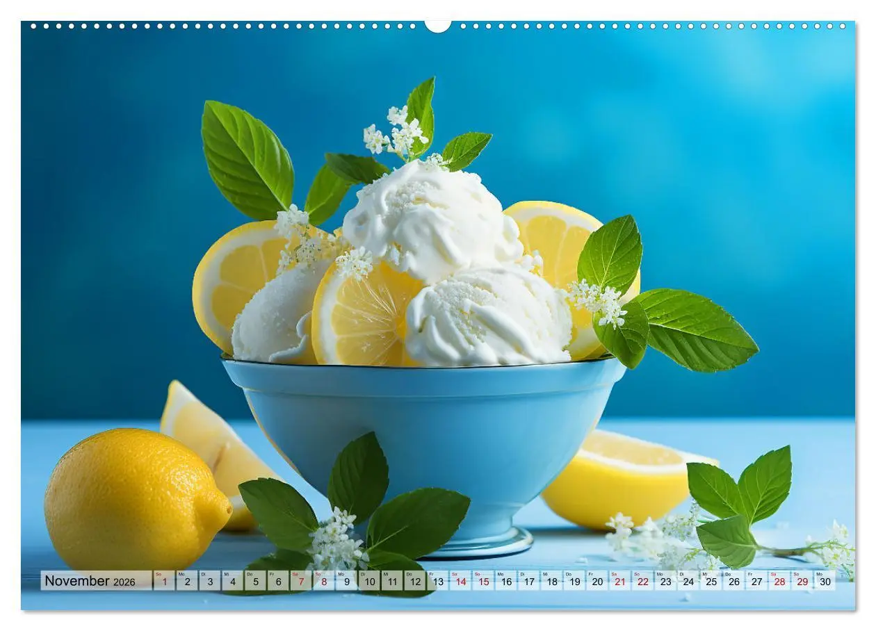 Bild: 9783457501382 | Sauer Gelb Lecker (Wandkalender 2026 DIN A2 quer), CALVENDO...