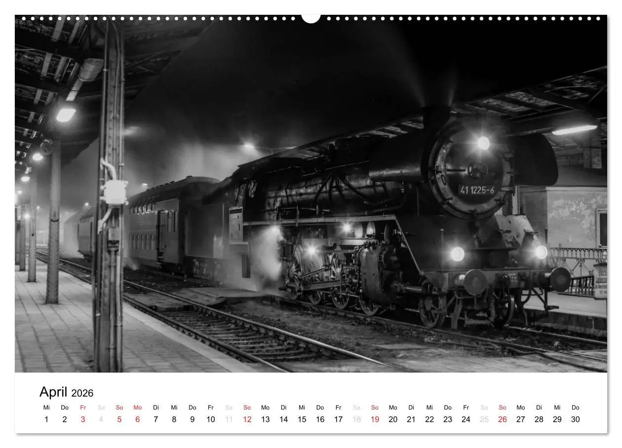 Bild: 9783516071382 | Dampfloks in der DDR (hochwertiger Premium Wandkalender 2026 DIN A2...