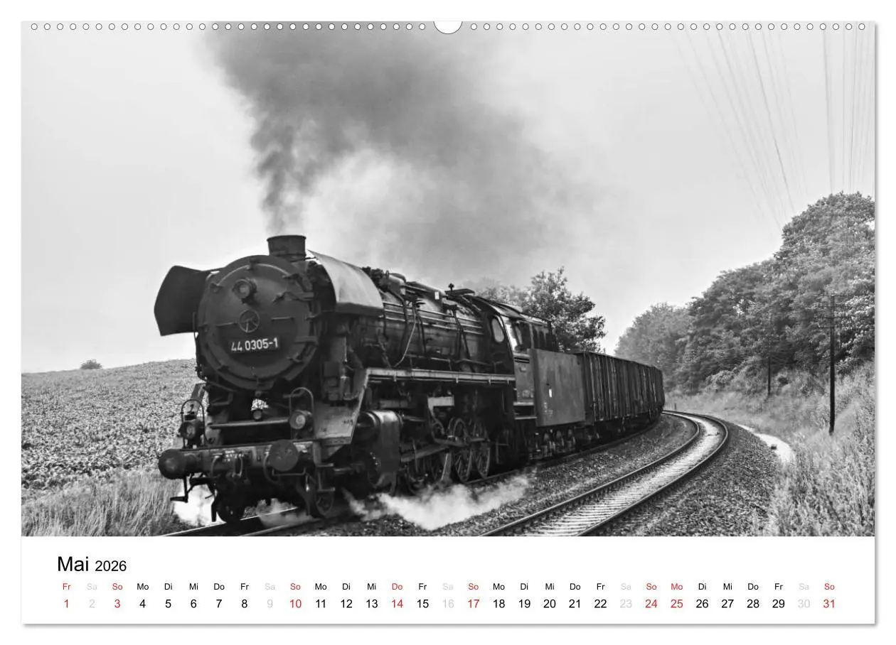 Bild: 9783516071382 | Dampfloks in der DDR (hochwertiger Premium Wandkalender 2026 DIN A2...