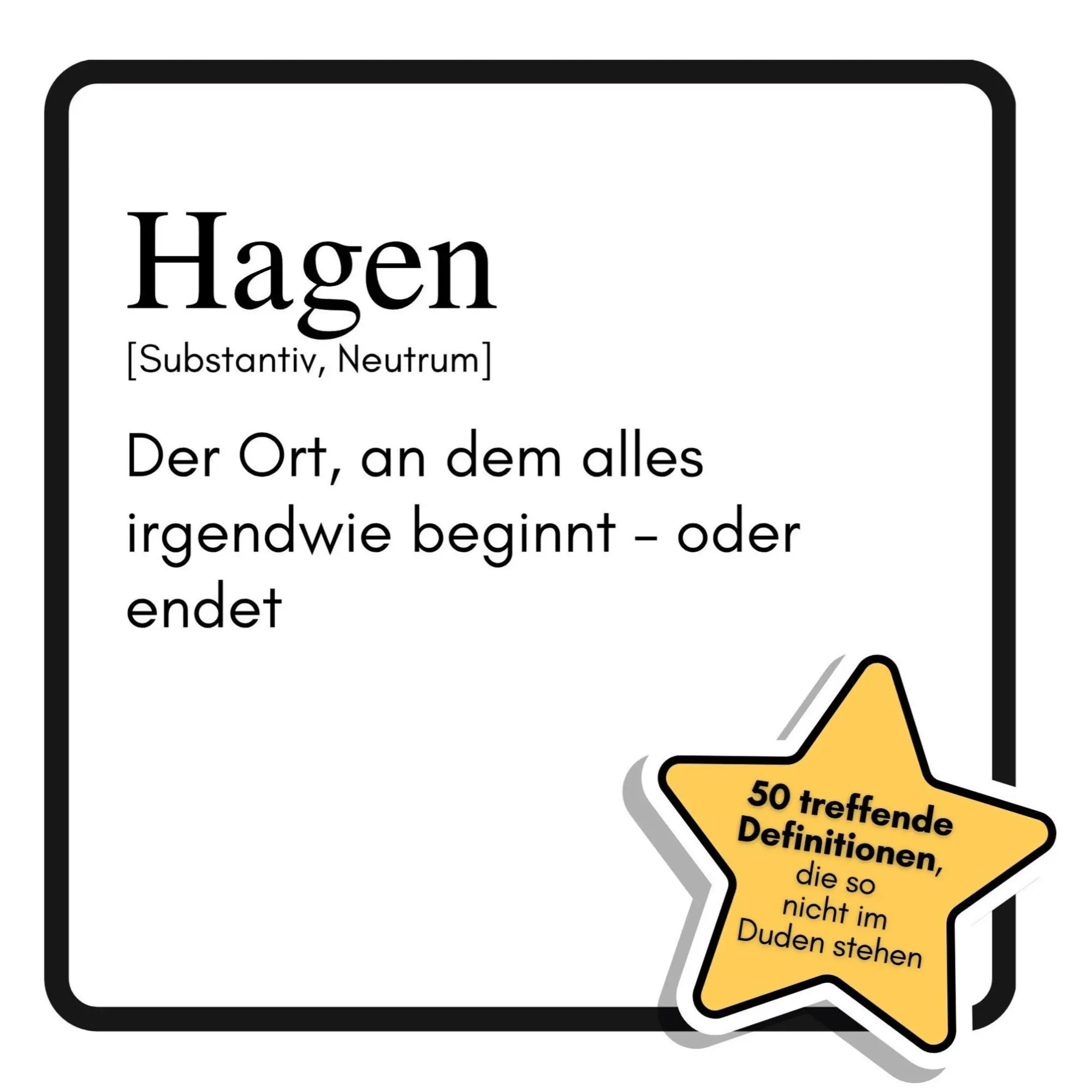 Cover: 9783695341382 | Hagen | Der Ort, an dem alles irgendwie beginnt - oder endet | Kaiser