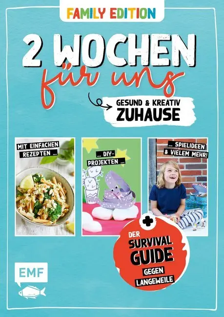 Cover: 9783745901382 | 2 Wochen für uns - Gesund und kreativ zuhause (Family Edition) | Kauth