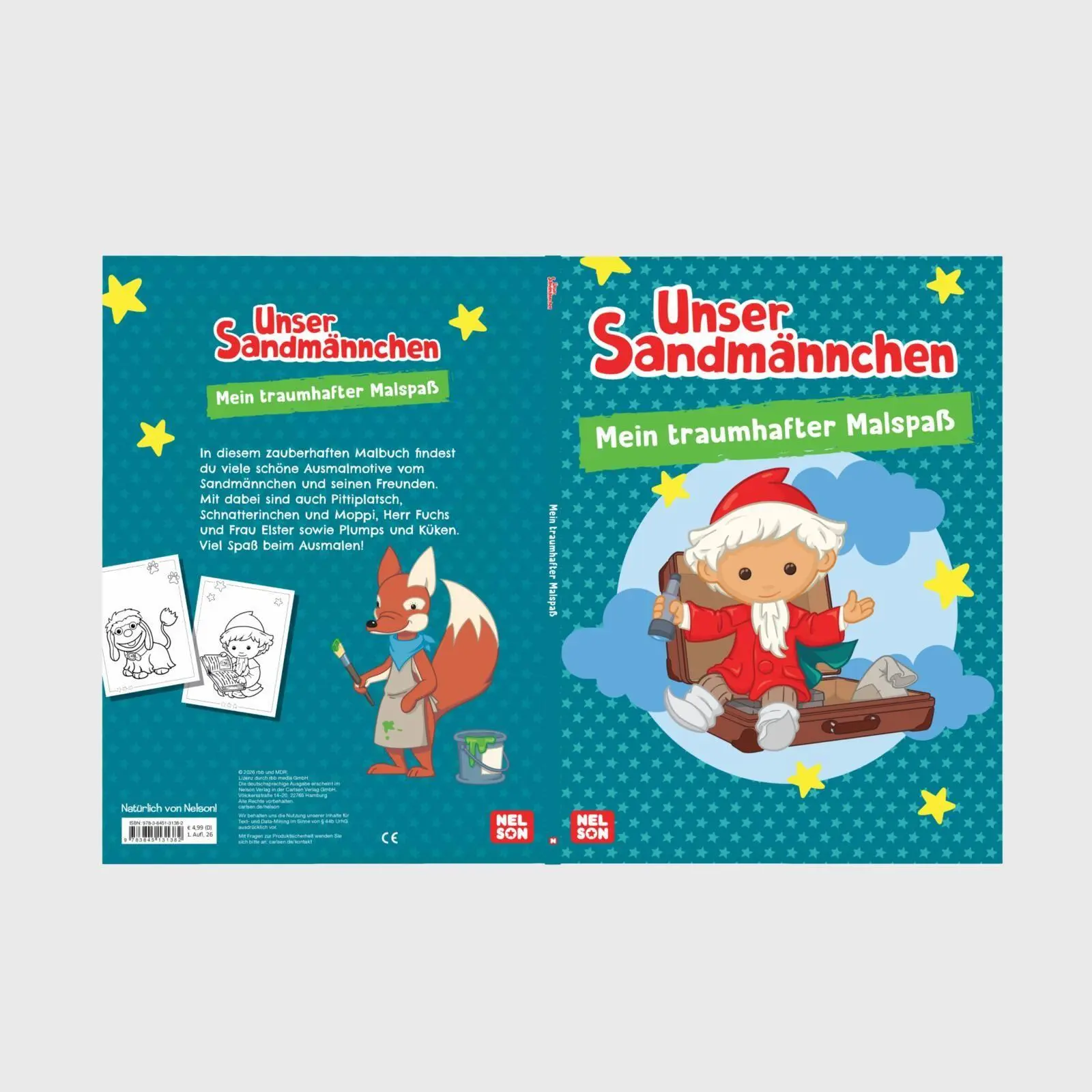 Bild: 9783845131382 | Sandmännchen: Mein traumhafter Malspaß | Taschenbuch | 64 S. | Deutsch