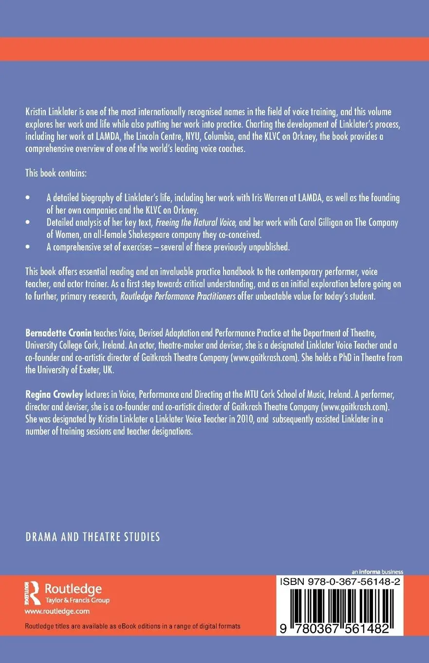 Rückseite: 9780367561482 | Kristin Linklater | Bernadette Cronin (u. a.) | Taschenbuch | Englisch
