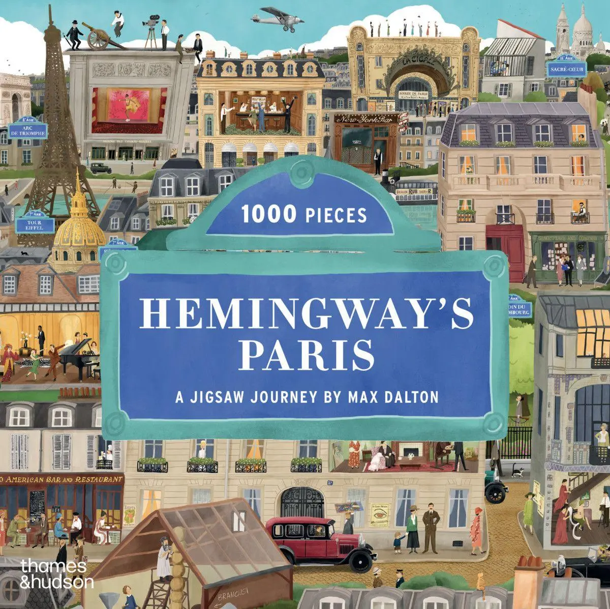 Cover: 9780500421482 | Hemingway's Paris | A 1000 Piece Jigsaw Puzzle | Spiel | Englisch