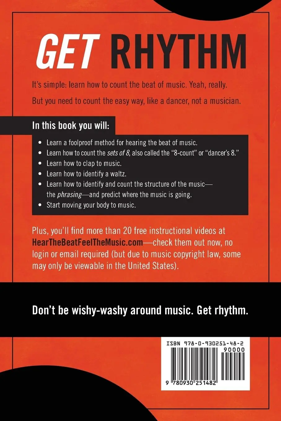 Rückseite: 9780930251482 | Hear the Beat, Feel the Music | James Joseph | Taschenbuch | Englisch
